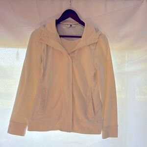 Women’s BMW Cream colored Zip up